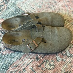 Birkenstock Boston suede size 39